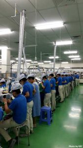 ベトナム：空調制御システムを用いた工場の省エネ［裕幸計装株式会社］